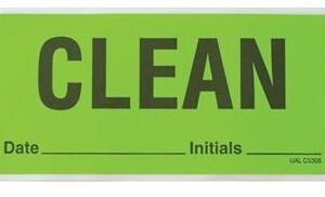 Label "CLEAN"