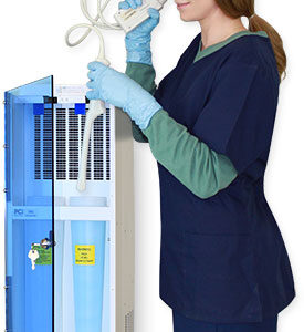 Disinfection Soak Station - 2 containers