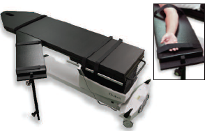 Planche de bras chirurgical en fibre de carbone