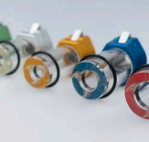 SPECT Lead glass Clip-Lock syringe shield