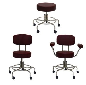Tabouret ajustable pour IRM