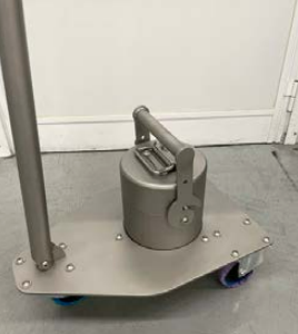 Mobile lead container