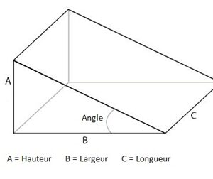 Coussin Triangle
